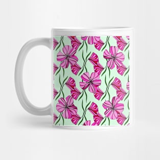 Flowers and leaves pattern Mug